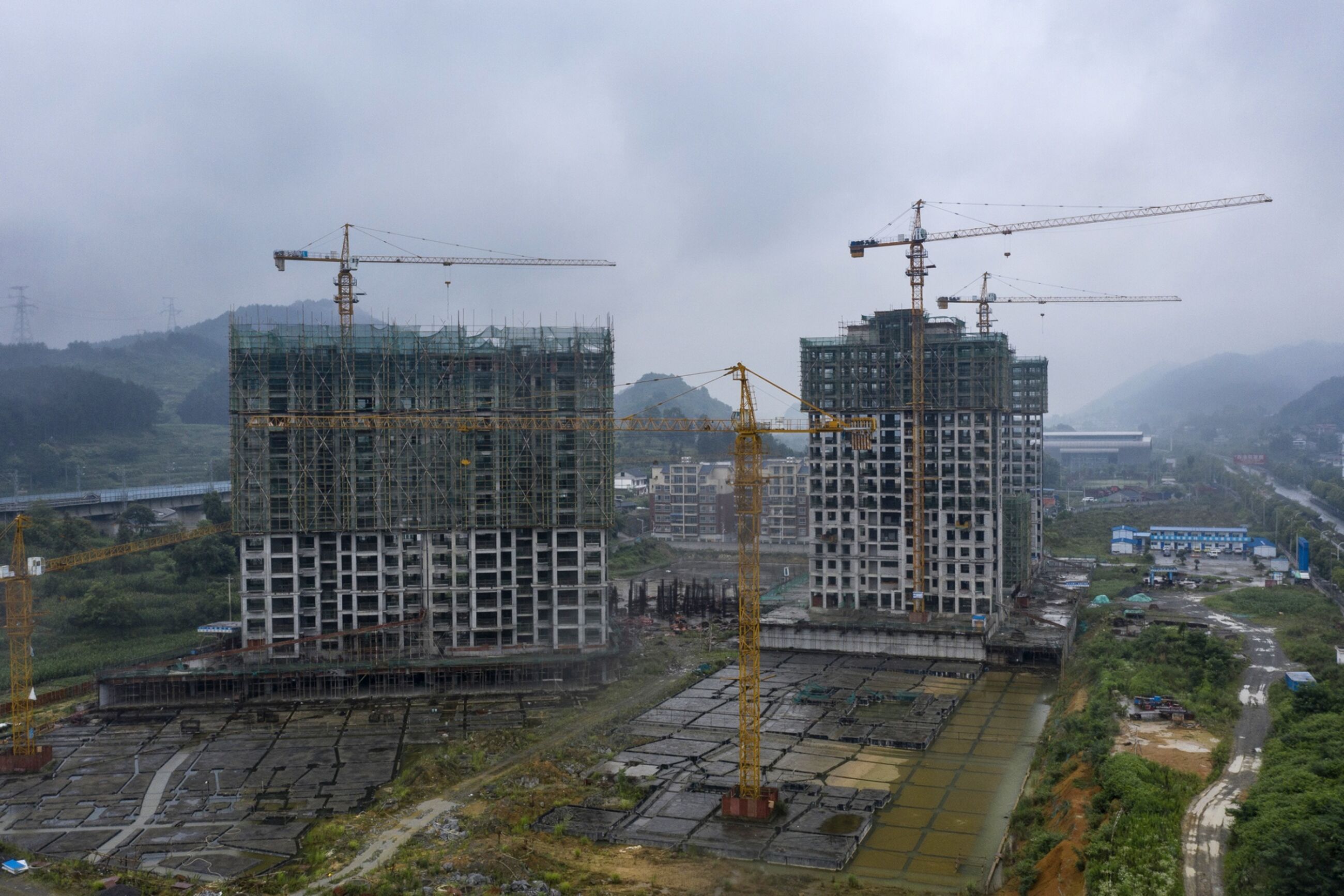 Остановка строительства в Китае