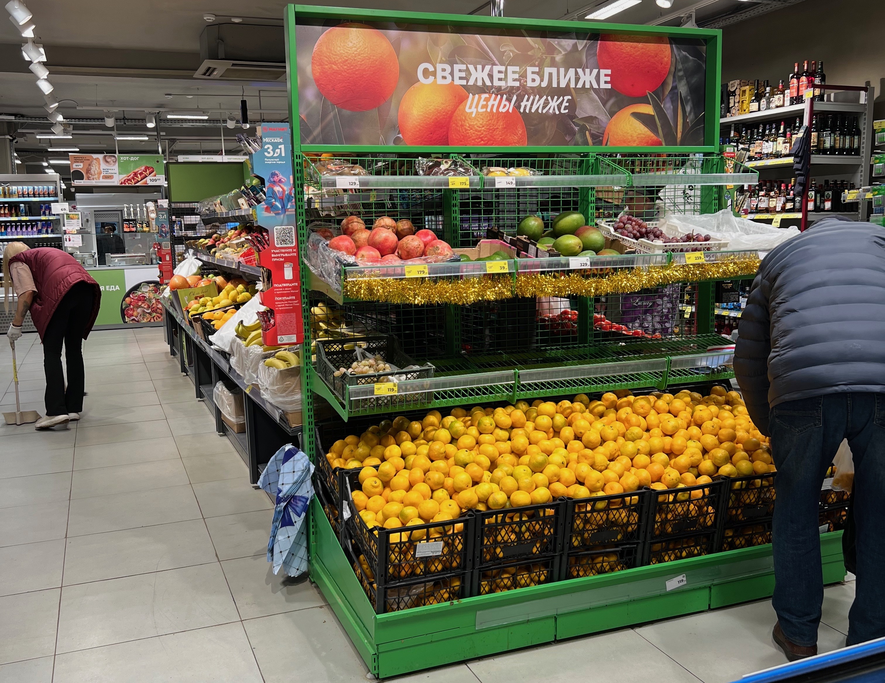 Рост цен в магазинах