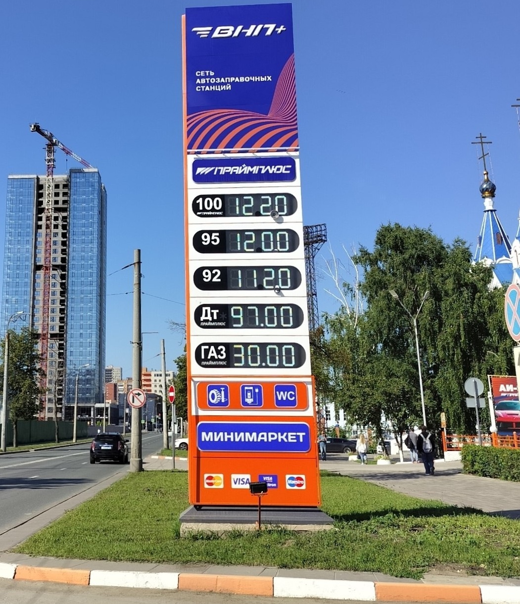 Цены на бензин