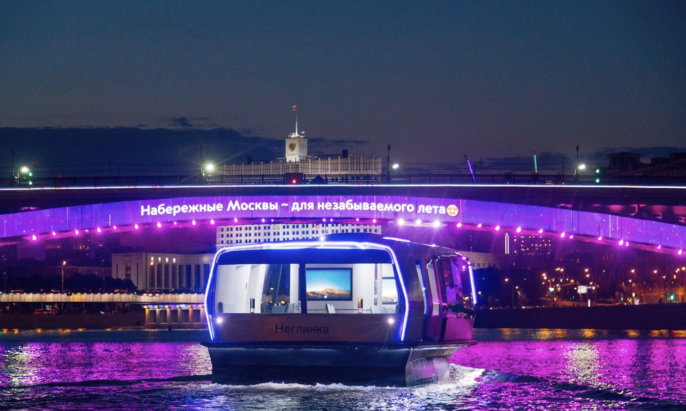 Новые электросуда на Москва-реке